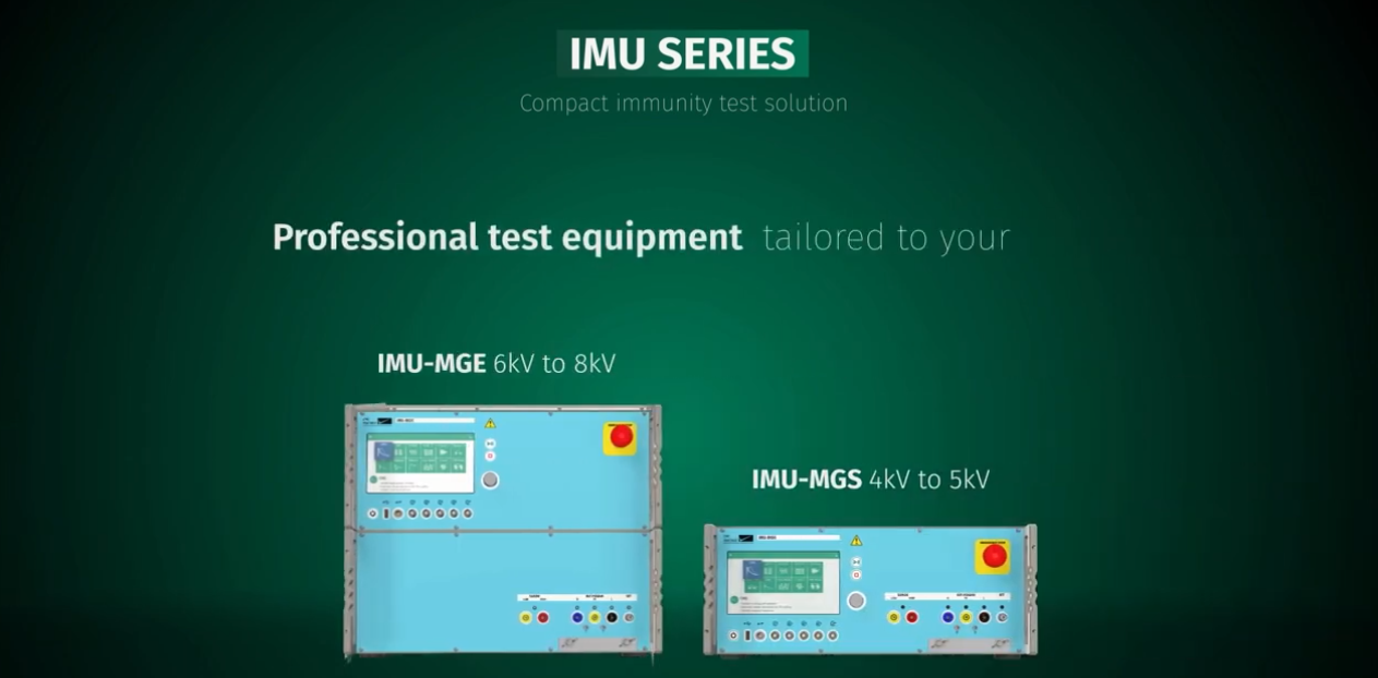 imu-series-video image imu-series-video INS-1250 - 500 V - 30 kV impulse voltage generator